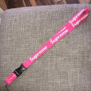 Hot Pink Supreme Lanyard | Poshmark